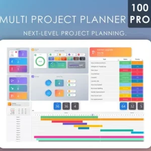 Multi Project Planner 100 Pro